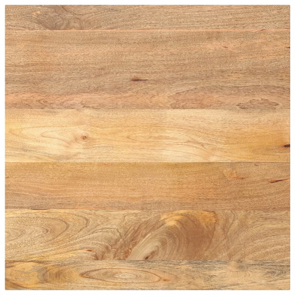 Tafelblad vierkant 80x80x2,5 cm massief mangohout