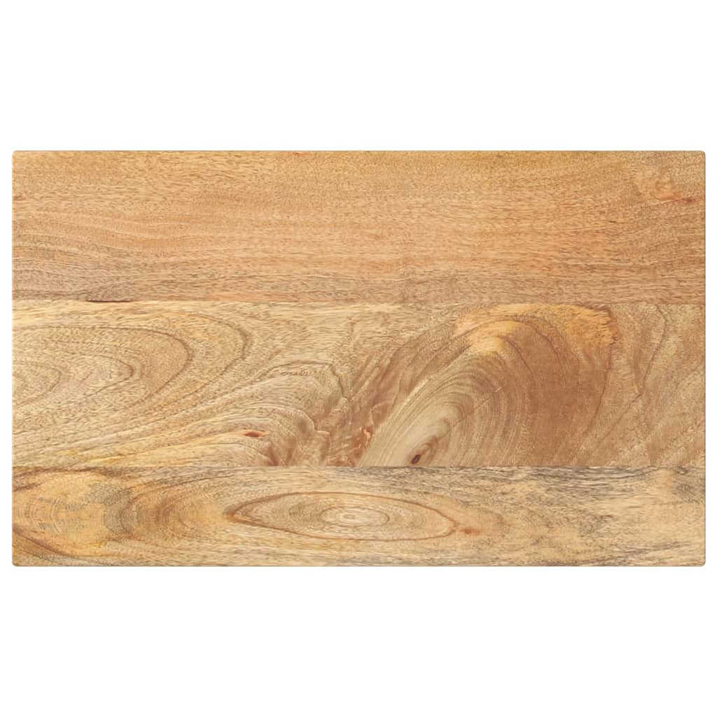 Tafelblad rechthoekig 50x20x3,8 cm massief mangohout – afbeelding 1