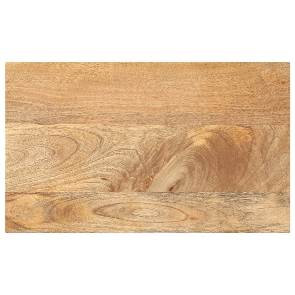 Tafelblad rechthoekig 60x30x3,8 cm massief mangohout