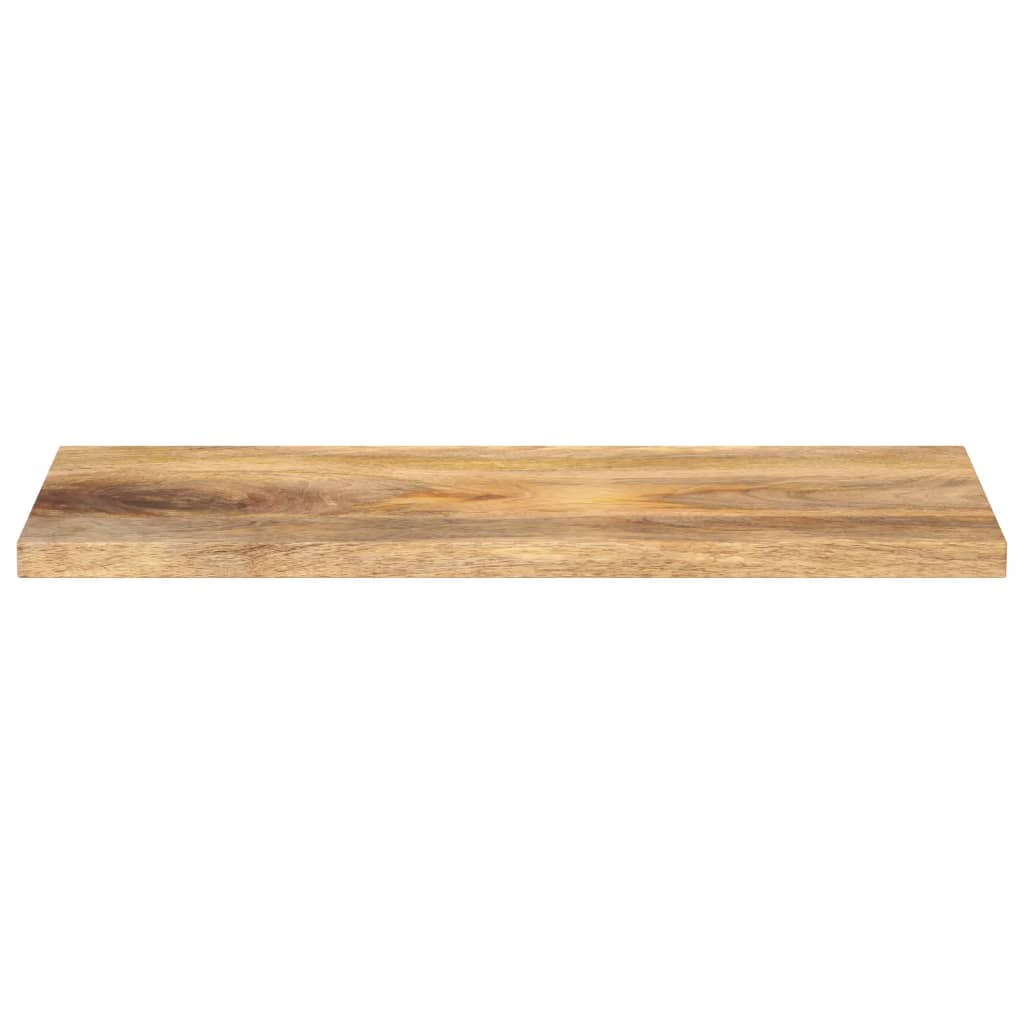 Tafelblad rechthoekig 80x30x3,8 cm massief mangohout – afbeelding 3