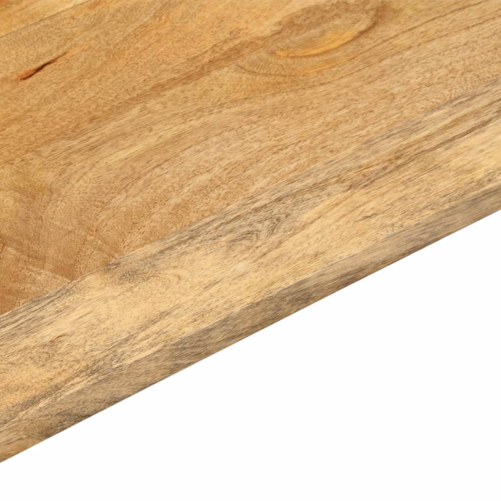 Tafelblad rechthoekig 80x30x3,8 cm massief mangohout – afbeelding 7