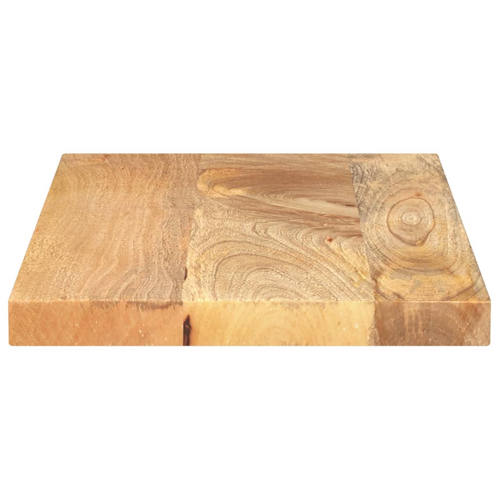Tafelblad rechthoekig 60x40x3,8 cm massief mangohout – afbeelding 4