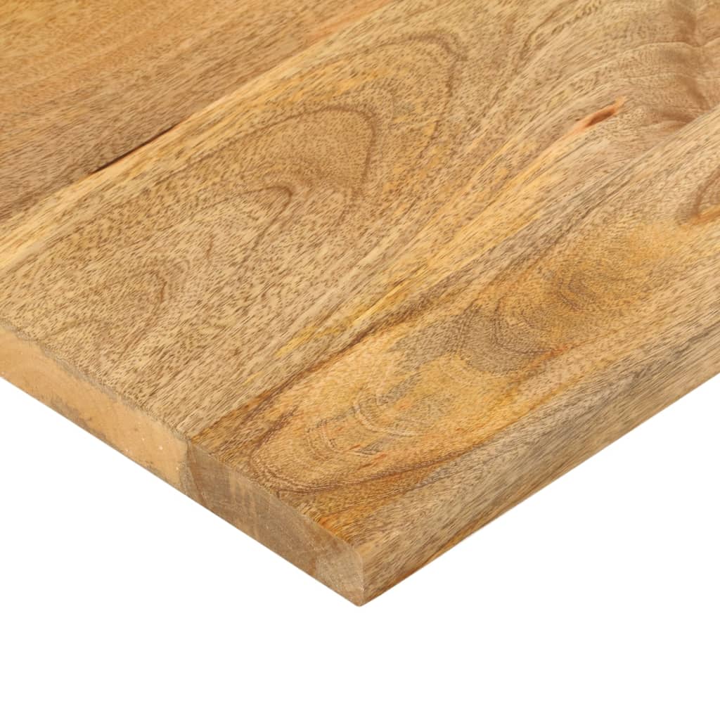 Tafelblad rechthoekig 80x50x3,8 cm massief mangohout – afbeelding 6