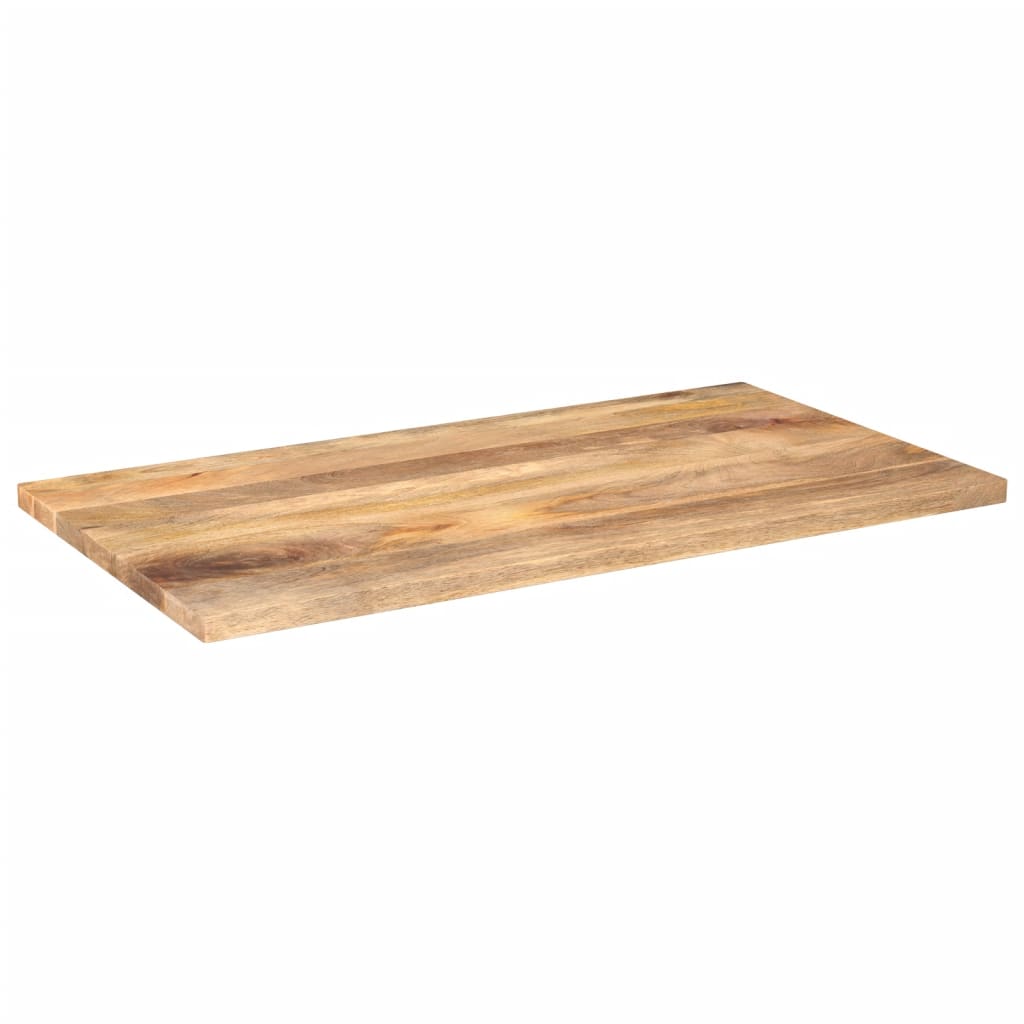 Tafelblad rechthoekig 100x60x3,8 cm massief mangohout – afbeelding 2