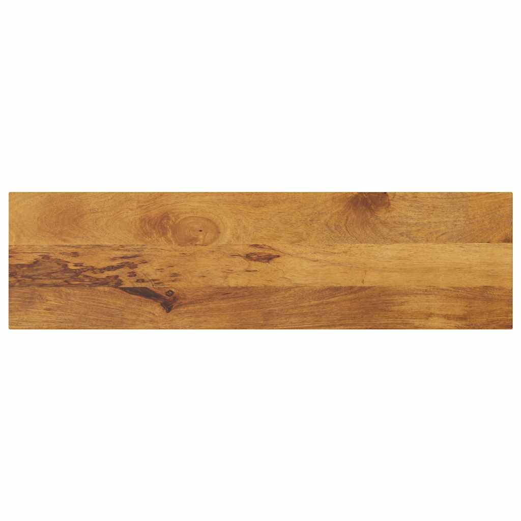Tafelblad rechthoekig 100x20x3,8 cm massief mangohout