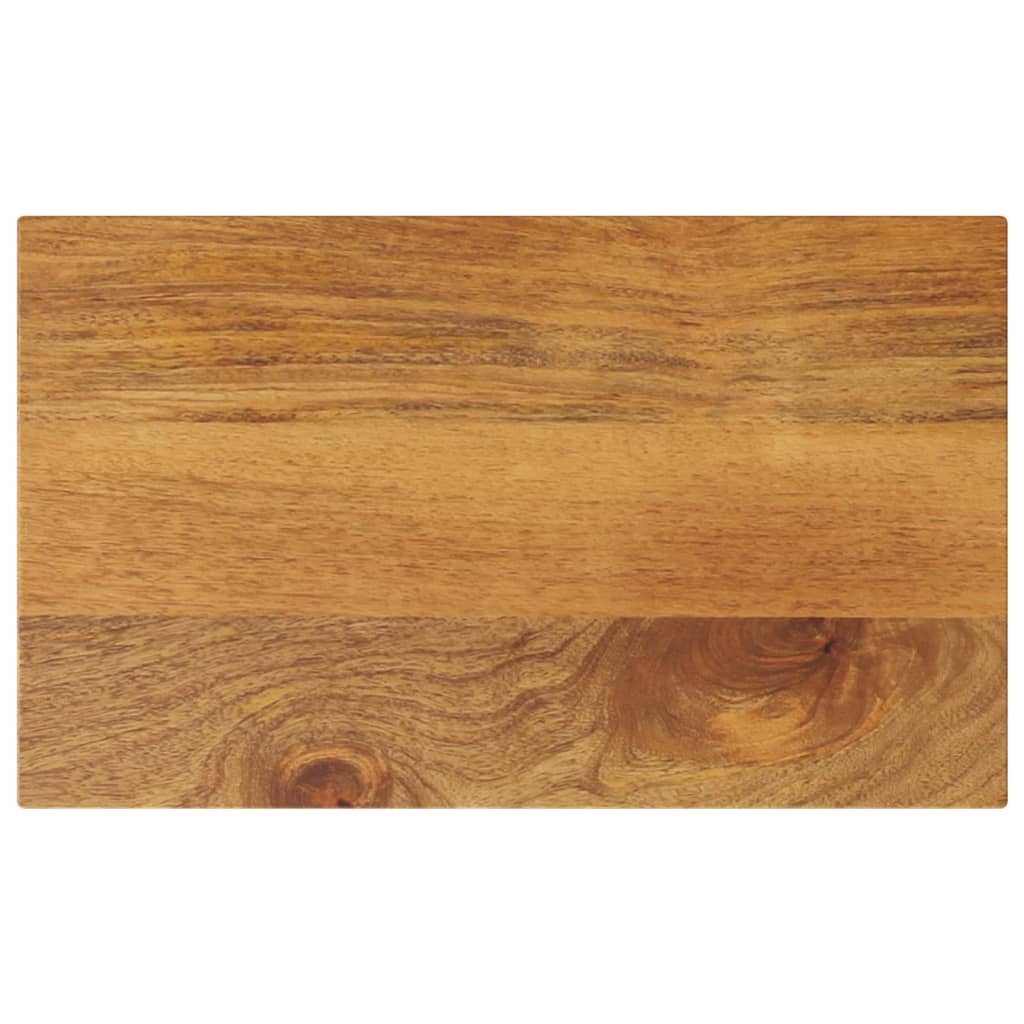 Tafelblad rechthoekig 60x30x3,8 cm massief mangohout