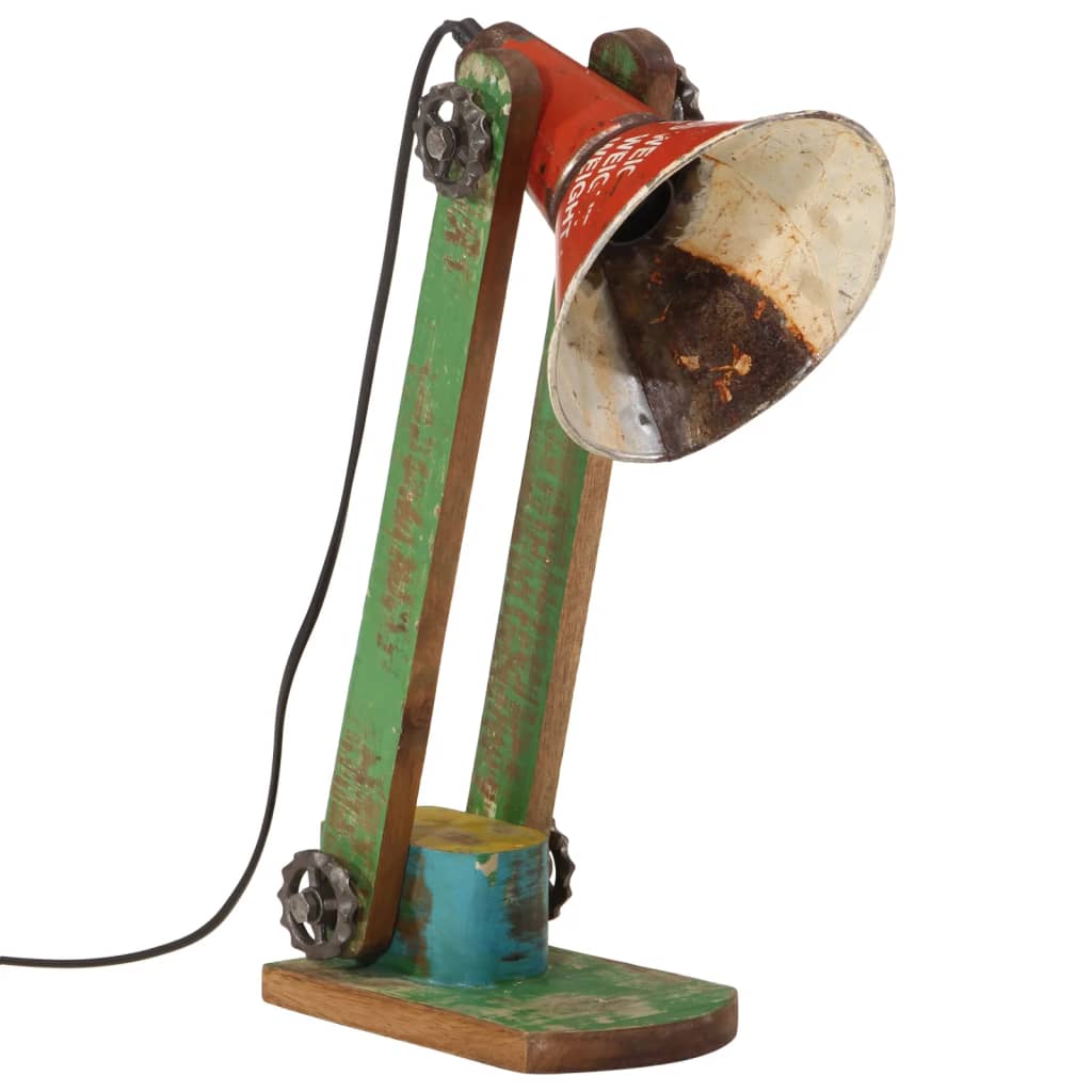 Bureaulamp 25 W E27 23x13x52 cm meerkleurig – afbeelding 2