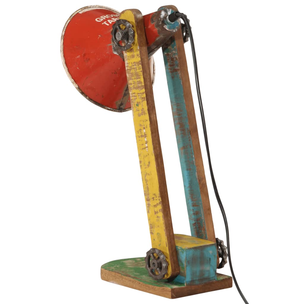Bureaulamp 25 W E27 23x13x52 cm meerkleurig – afbeelding 5
