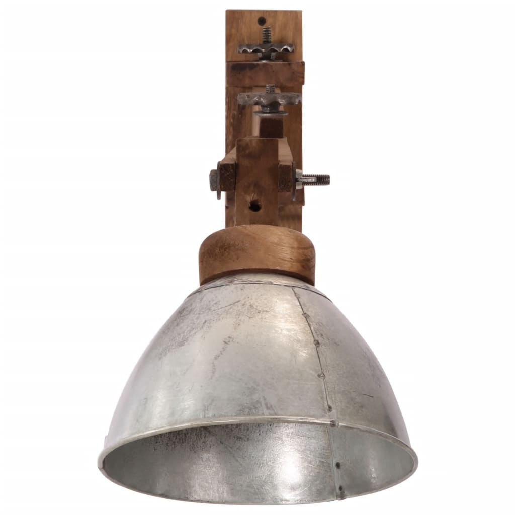 Wandlamp 25 W E27 vintage zilverkleurig – afbeelding 4