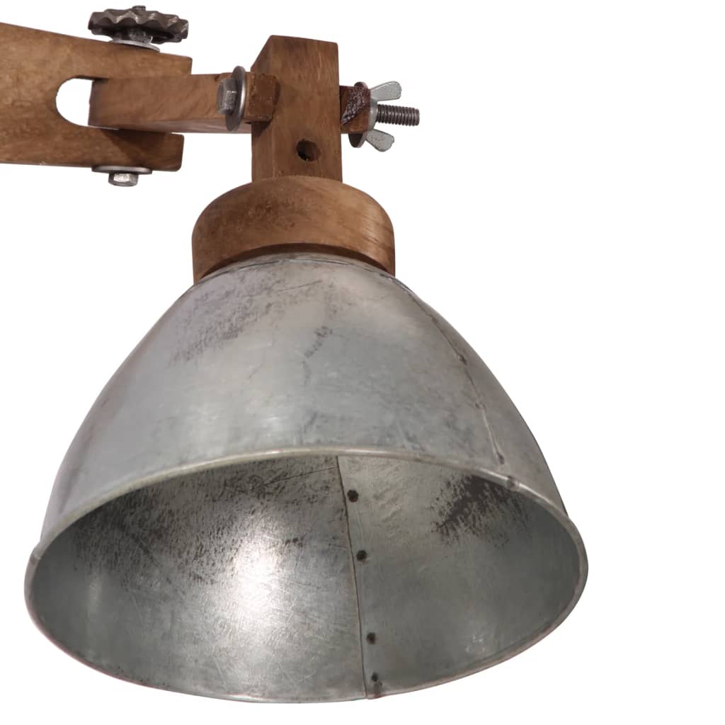 Wandlamp 25 W E27 vintage zilverkleurig – afbeelding 6