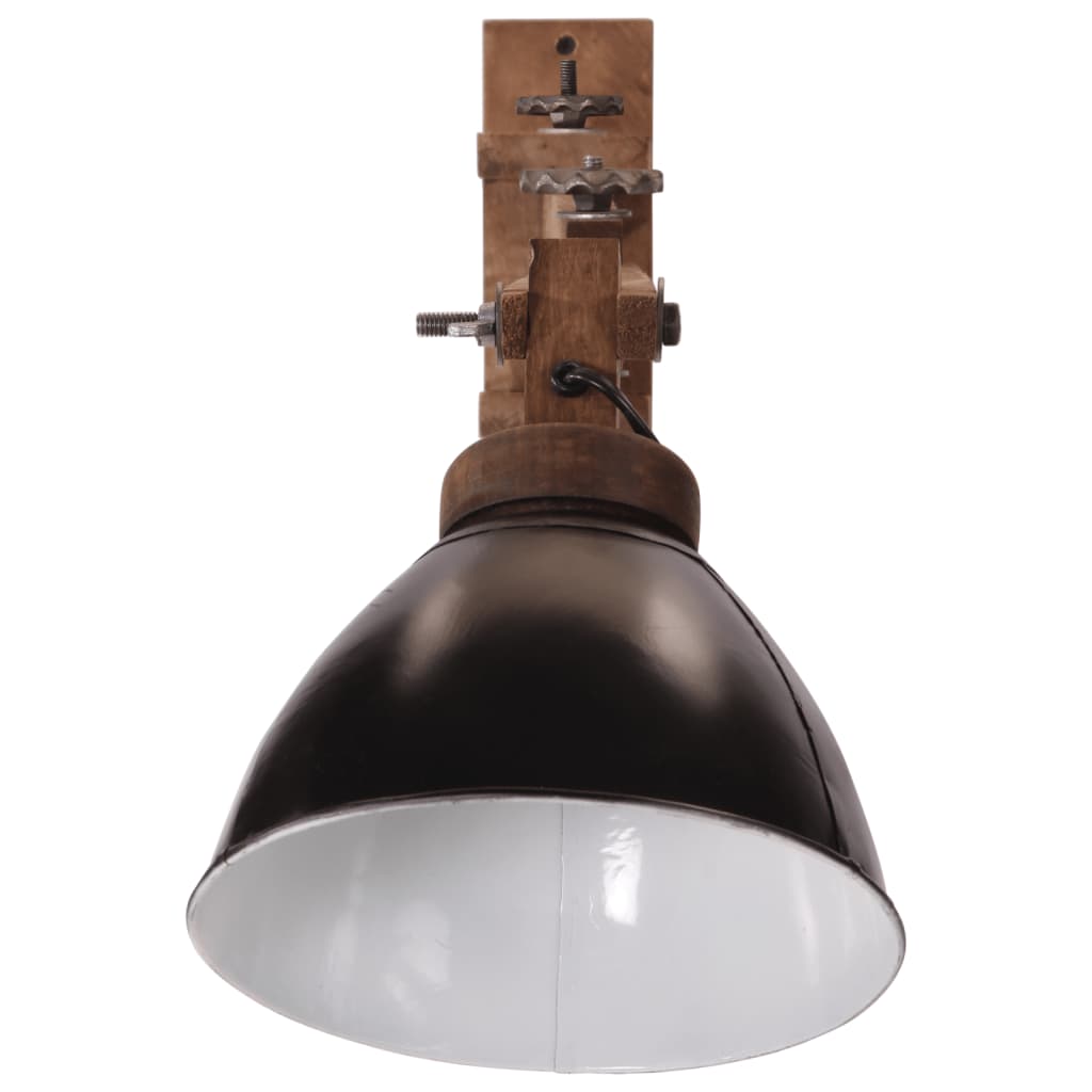 Wandlamp 25 W E27 zwart – afbeelding 4