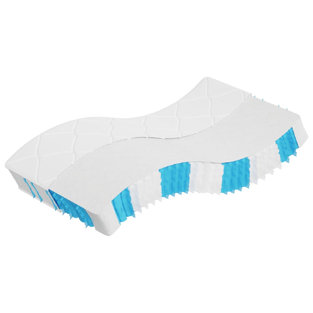 Pocketveringmatras middelhard-hard 120x200 cm – afbeelding 1
