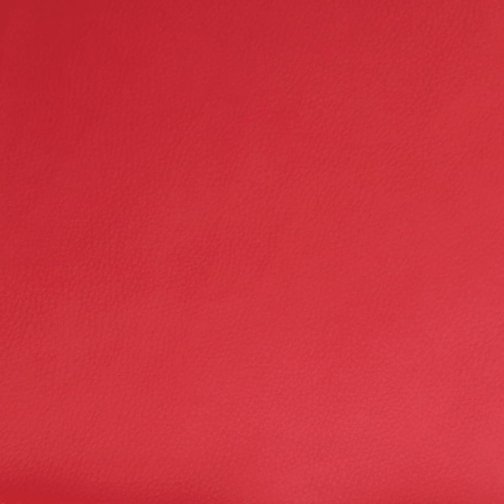 Fauteuil verstelbaar kunstleer rood – afbeelding 10
