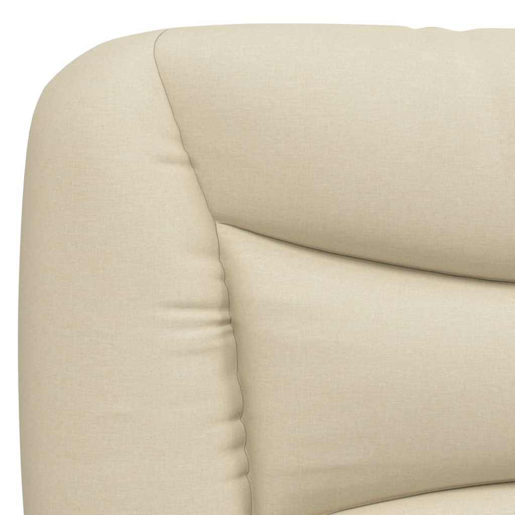 Hoofdbordkussen "Hvar" 200 cm stof crèmekleurig – afbeelding 8