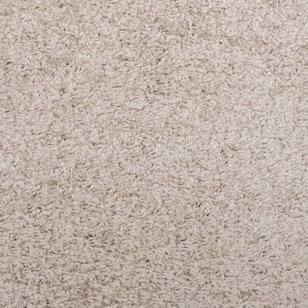 Vloerkleed PAMPLONA shaggy hoogpolig modern 160x230 cm beige – afbeelding 9
