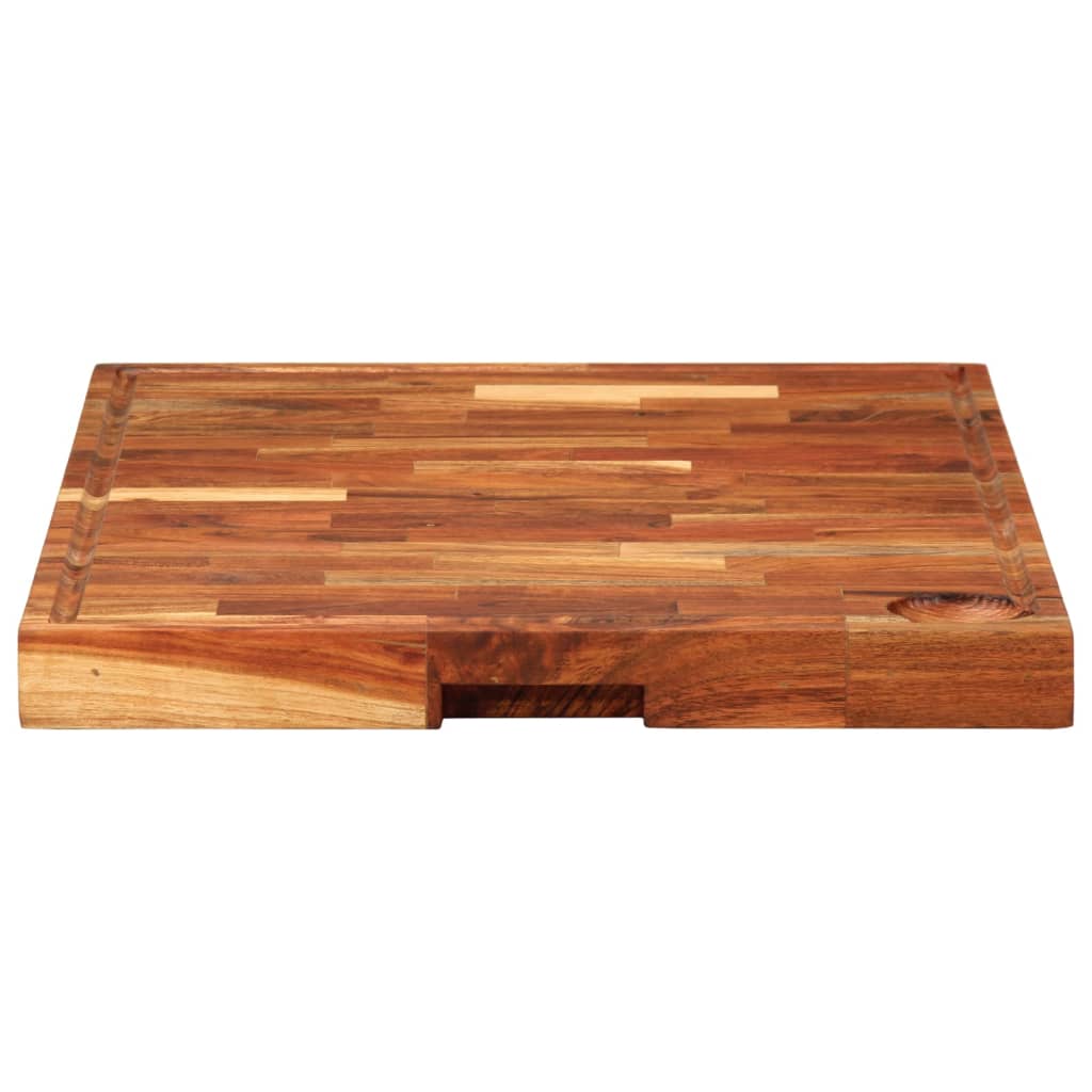 Hakblok 60x42x4 cm massief acaciahout – afbeelding 5
