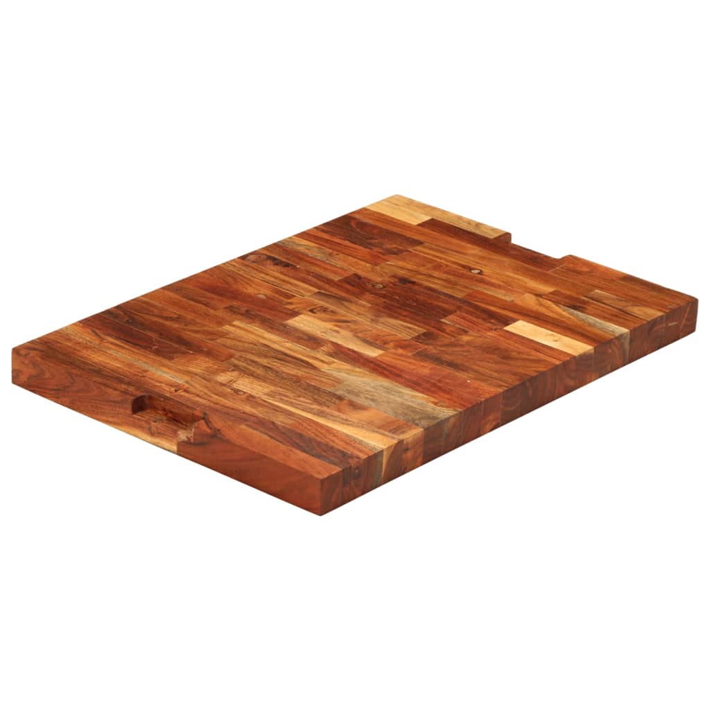 Hakblok 60x42x4 cm massief acaciahout – afbeelding 6