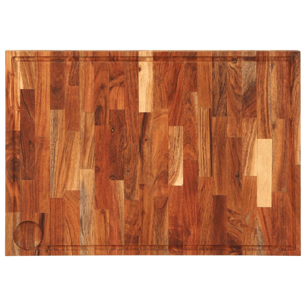 Hakblok 60x42x4 cm massief acaciahout – afbeelding 7