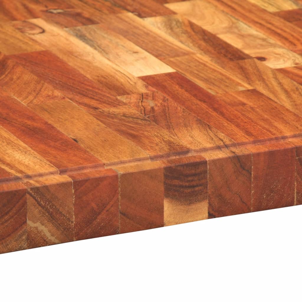 Hakblok 60x42x4 cm massief acaciahout – afbeelding 9