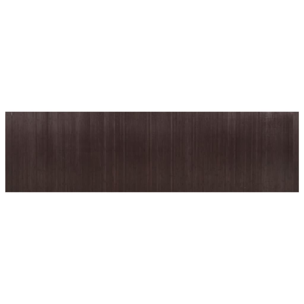 Kamerscherm breedte 600 cm hoogte 165 cm bamboe donkerbruin – afbeelding 3