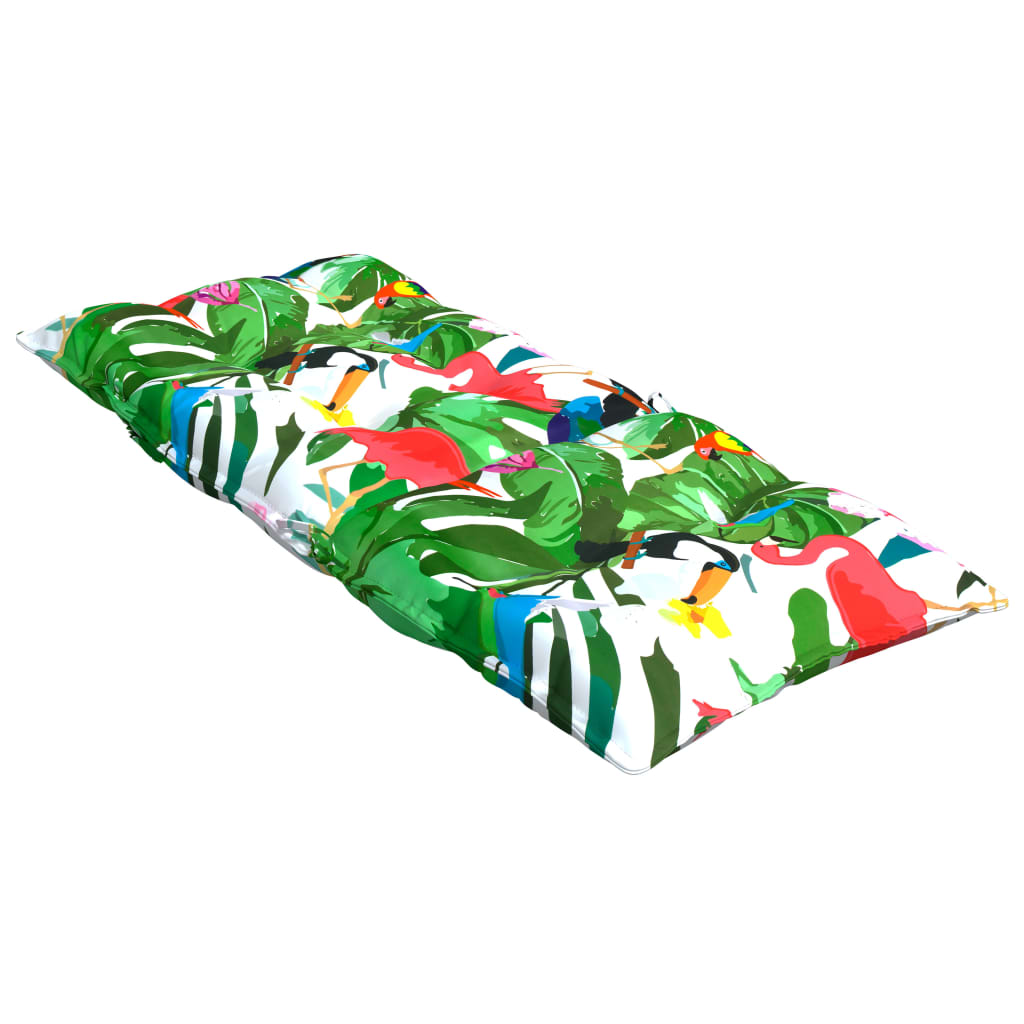 Stoelkussens 2 st hoge rug oxford stof meerkleurig – afbeelding 6