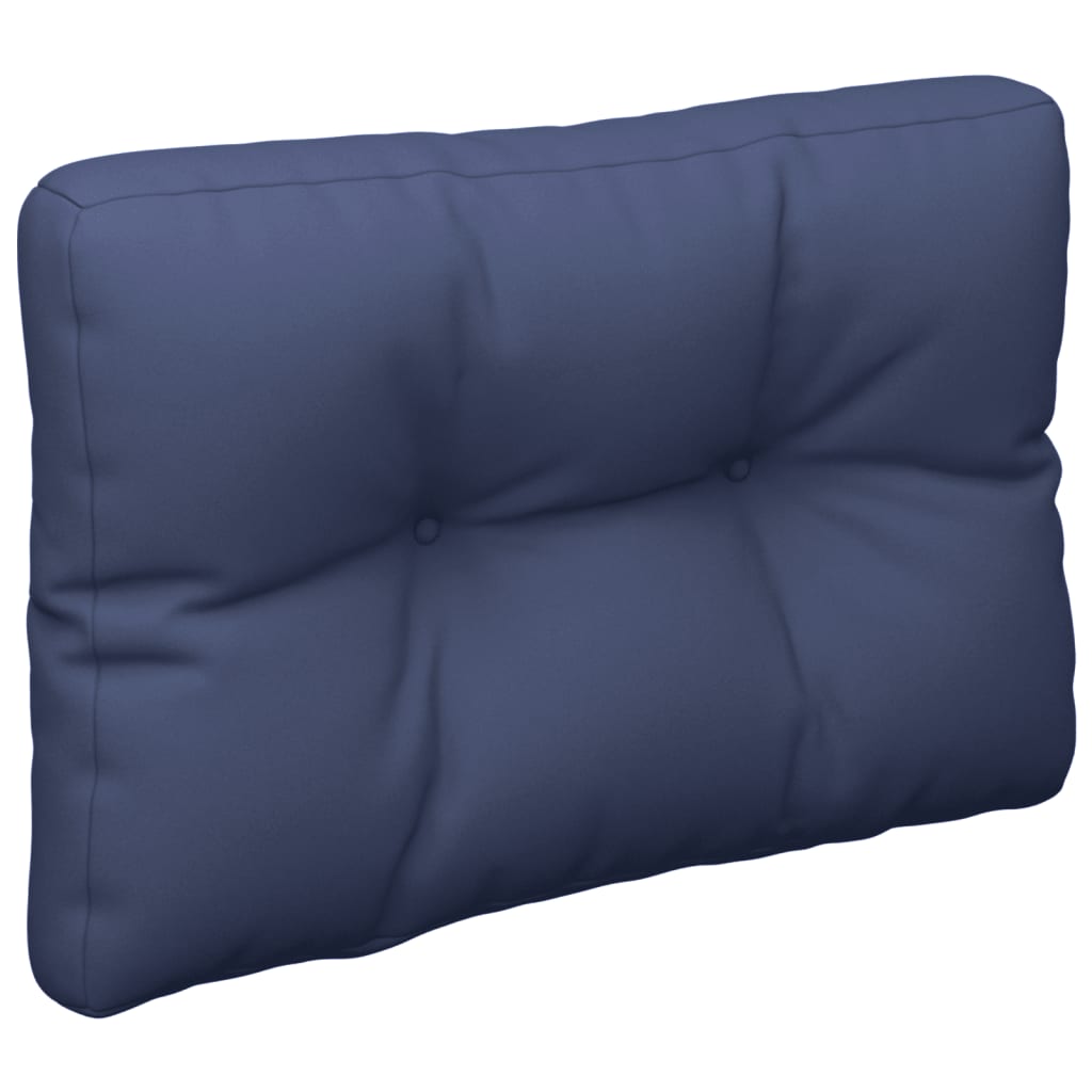Palletkussen 60x40x12 cm stof marineblauw – afbeelding 2