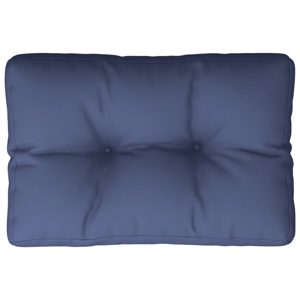 Palletkussen 60x40x12 cm stof marineblauw – afbeelding 6