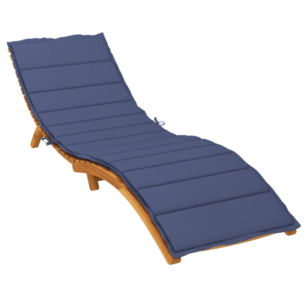 Ligbedkussen oxford stof marineblauw – afbeelding 3