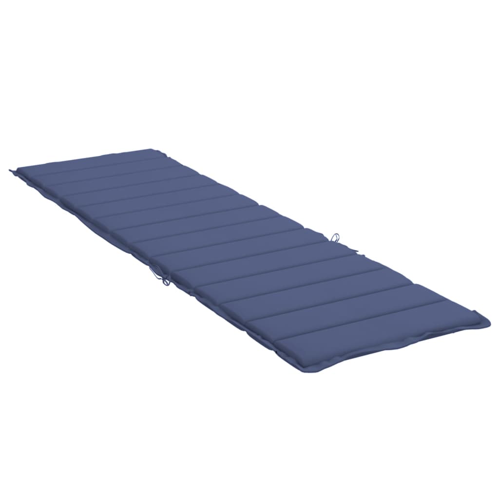 Ligbedkussen oxford stof marineblauw – afbeelding 4