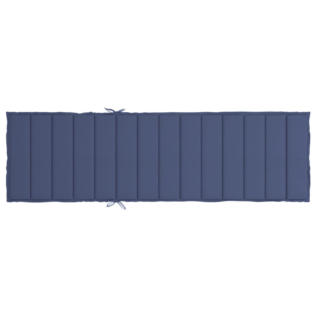Ligbedkussen oxford stof marineblauw – afbeelding 5