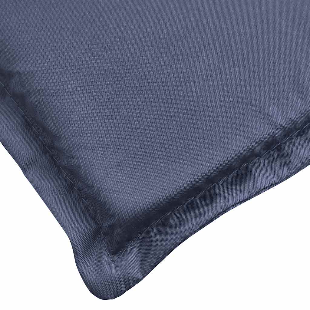 Ligbedkussen 180x60x4 cm oxford stof marineblauw – afbeelding 6