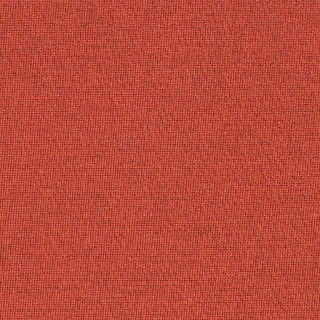 Stoelkussens 2 st lage rug 100x50x7 cm stof gemêleerd rood – afbeelding 10