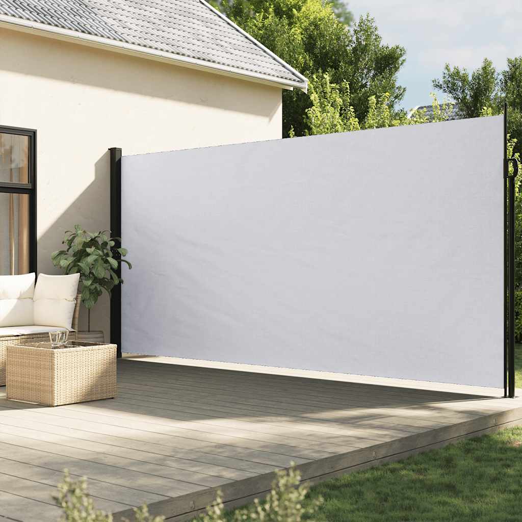 Windscherm uittrekbaar 200x300 cm wit – afbeelding 1