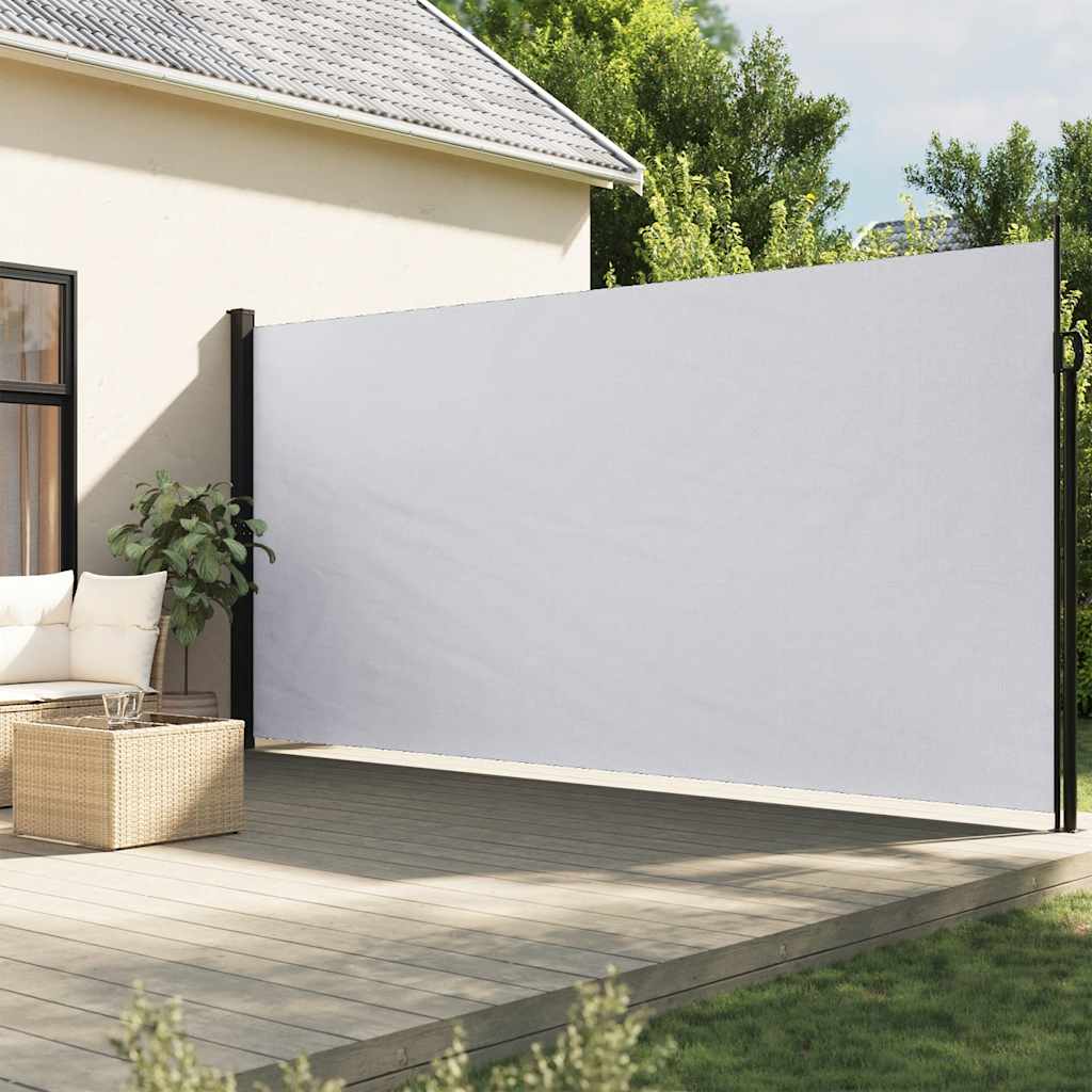 Windscherm uittrekbaar 220x300 cm wit – afbeelding 1