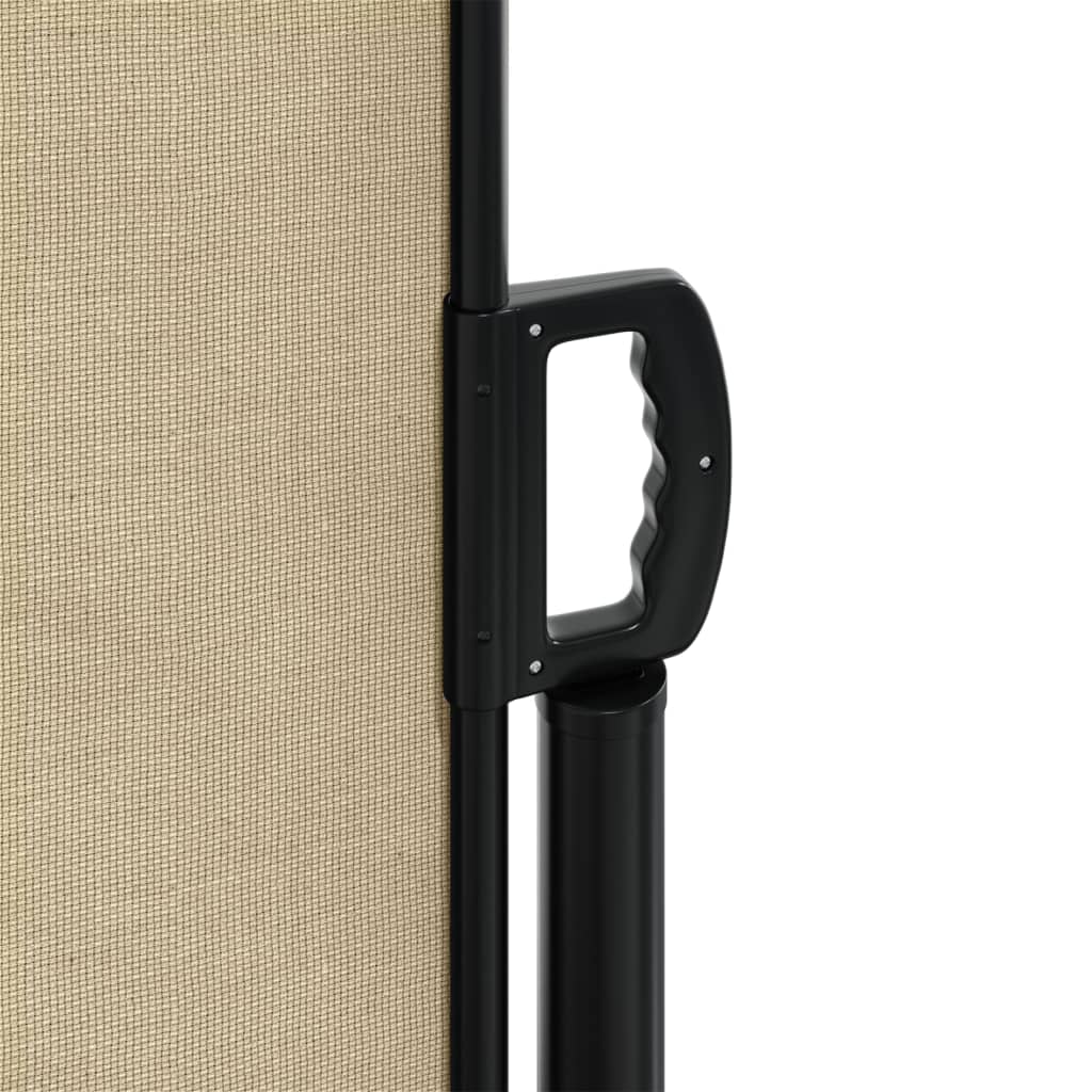 Windscherm uittrekbaar 160x1200 cm beige – afbeelding 8
