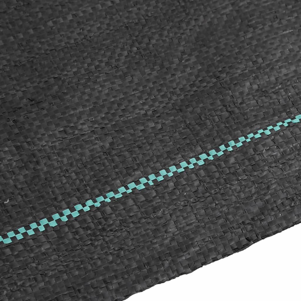 Worteldoek 0,5x25 m polypropeen zwart – afbeelding 4