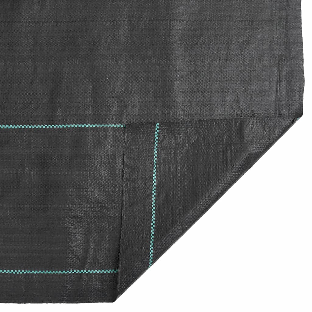 Worteldoek 0,5x25 m polypropeen zwart – afbeelding 7