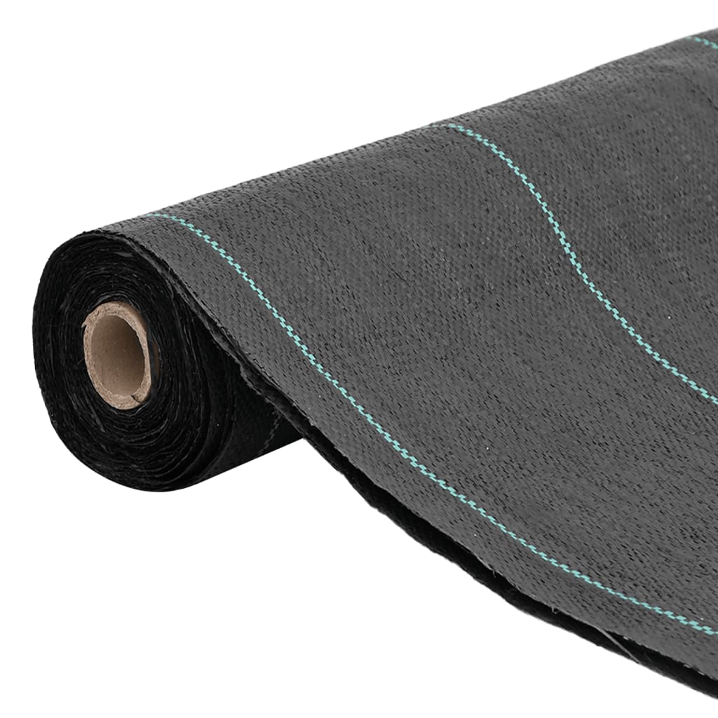 Worteldoek 1,5x10 m polypropeen zwart – afbeelding 2