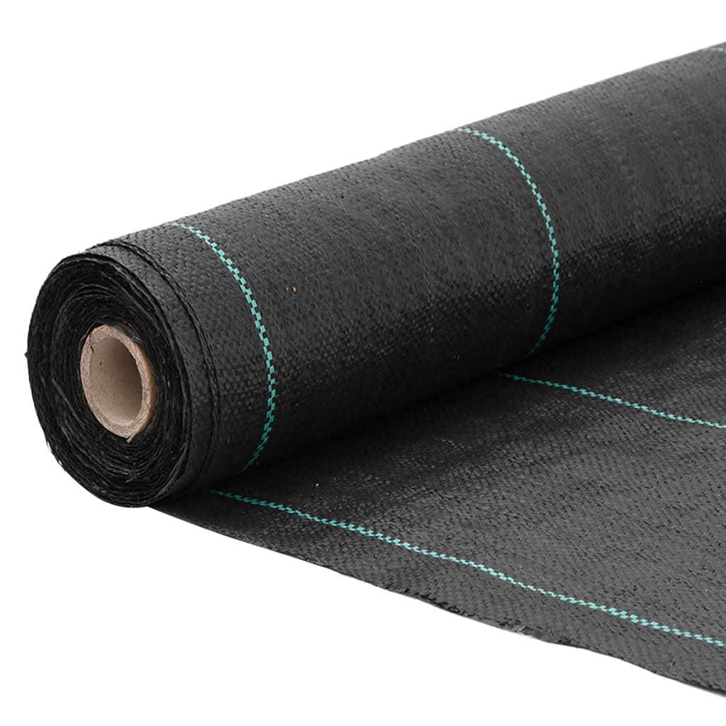 Worteldoek 1,5x10 m polypropeen zwart – afbeelding 3