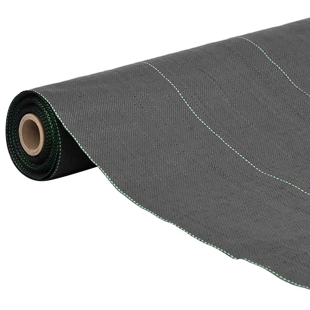 Worteldoek 1,5x50 m polypropeen zwart – afbeelding 2