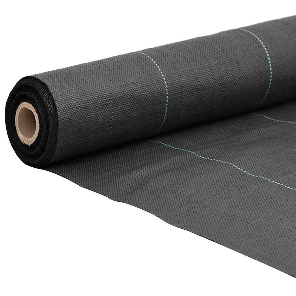 Worteldoek 1,5x50 m polypropeen zwart – afbeelding 3