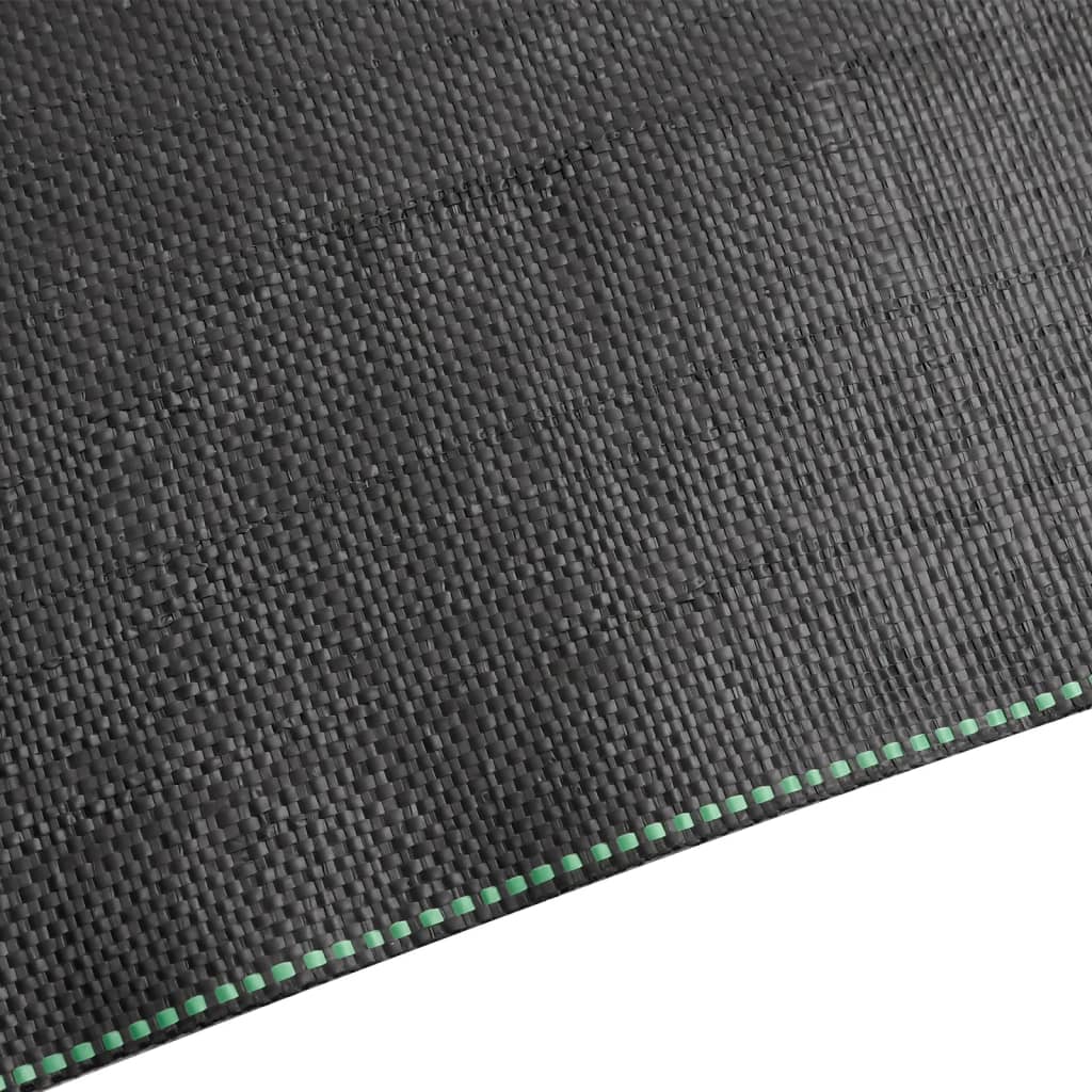 Worteldoek 1,5x50 m polypropeen zwart – afbeelding 4