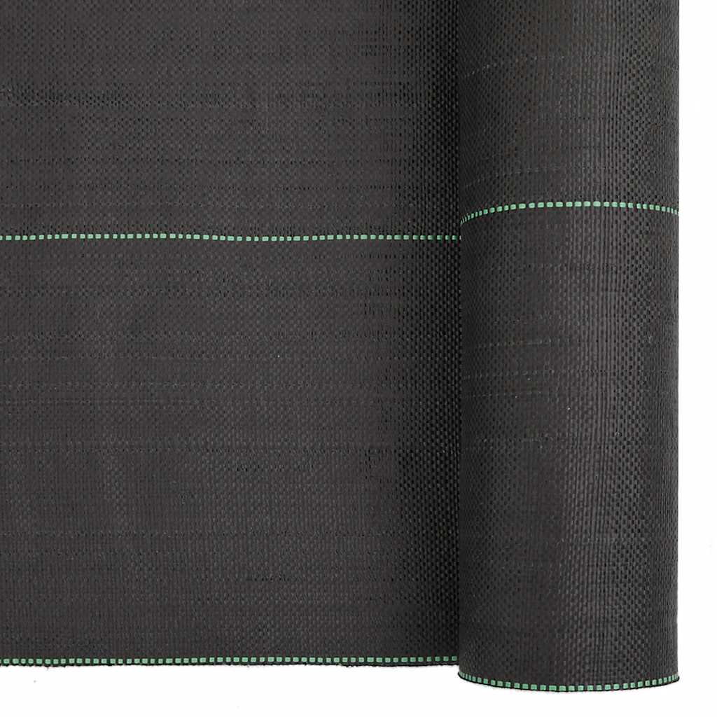 Worteldoek 1,5x50 m polypropeen zwart – afbeelding 6
