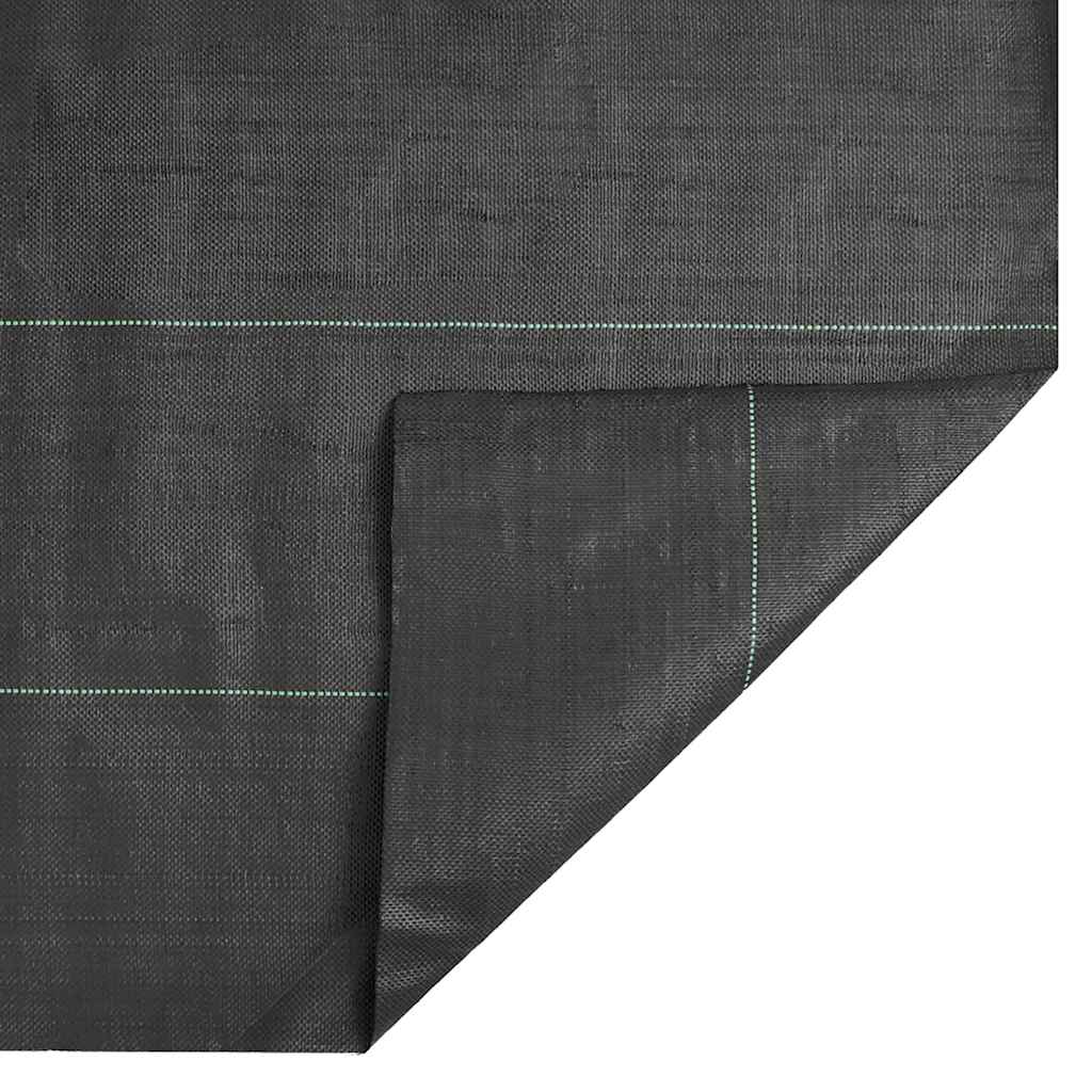 Worteldoek 1,5x50 m polypropeen zwart – afbeelding 7