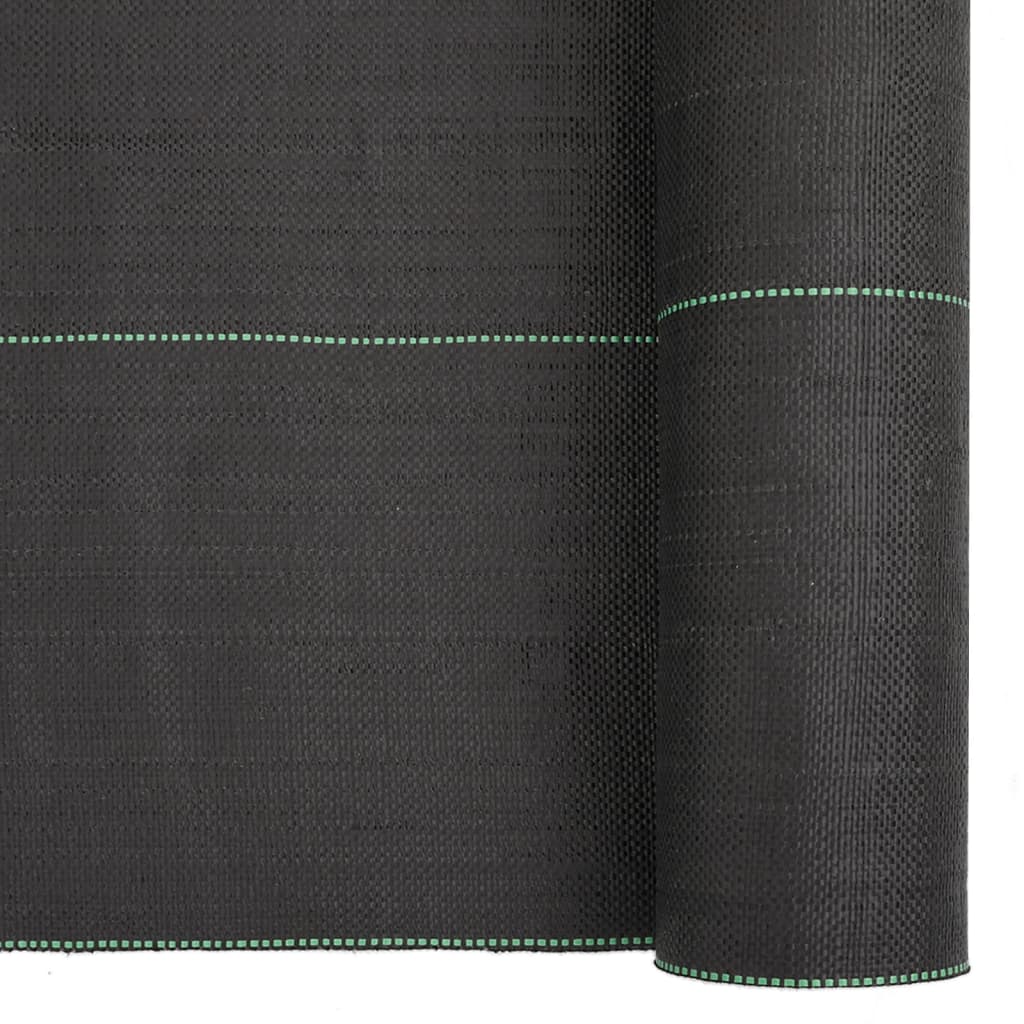 Worteldoek 2x100 m polypropeen zwart – afbeelding 6