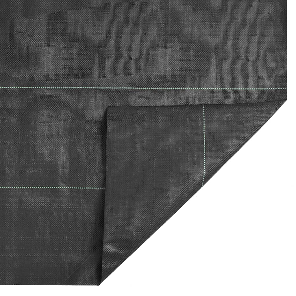 Worteldoek 2x100 m polypropeen zwart – afbeelding 7
