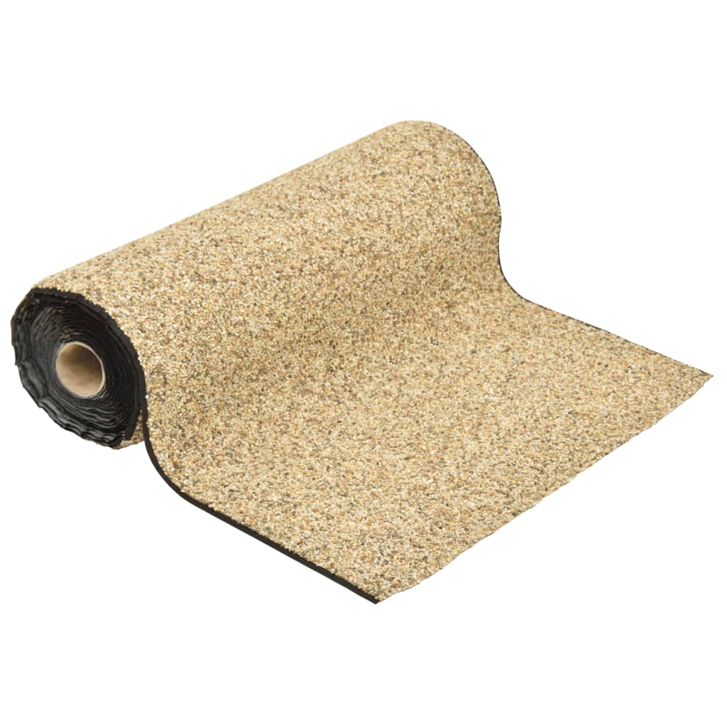 Grindfolie 700x60 cm natuurlijk zandkleurig – afbeelding 1