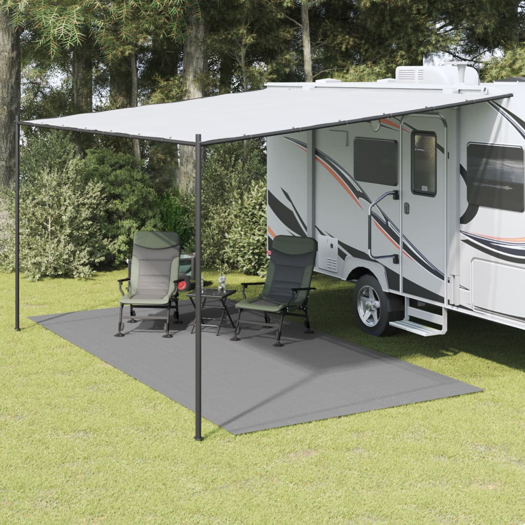 Tenttapijt 5x2,5 m antracietkleurig