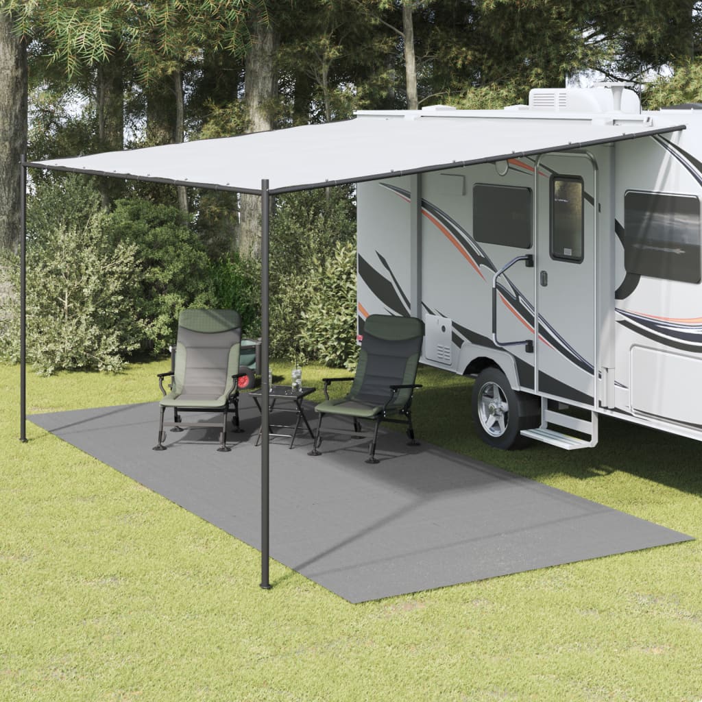 Tenttapijt 6x2,5 m antracietkleurig