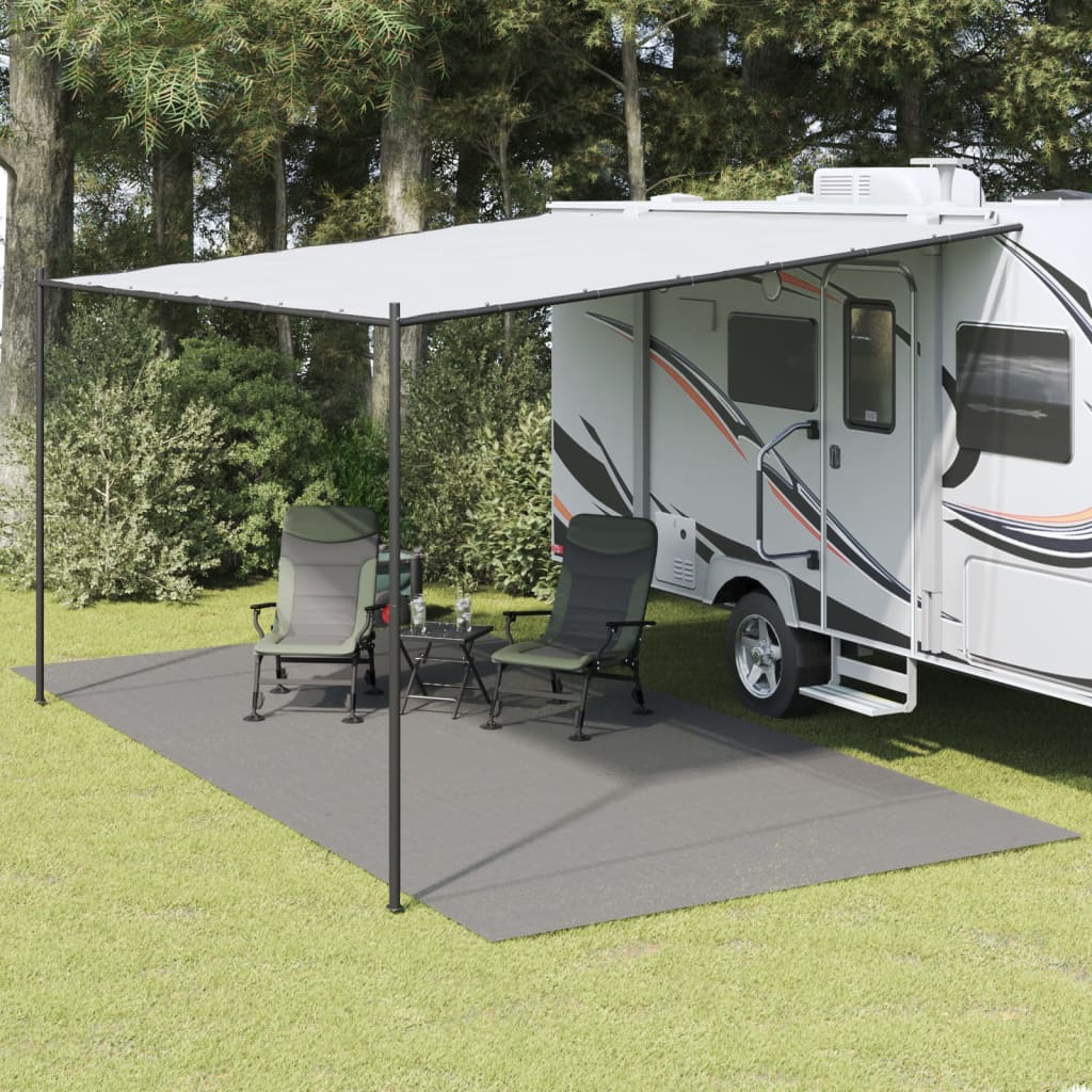 Tenttapijt 6x3 m antracietkleurig